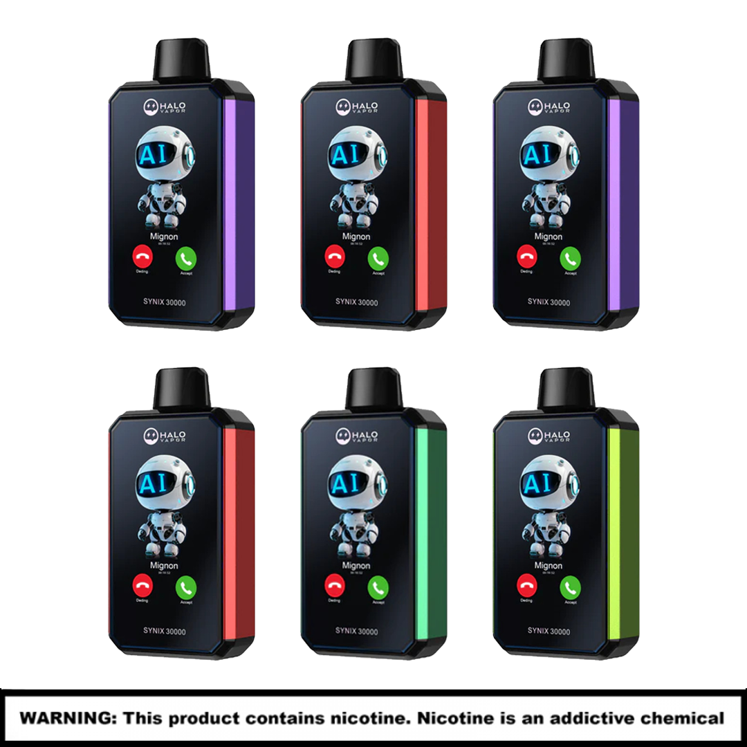 Hello Synix Rechargable Disposables | 5% Nicotine | 30000 Puffs product image