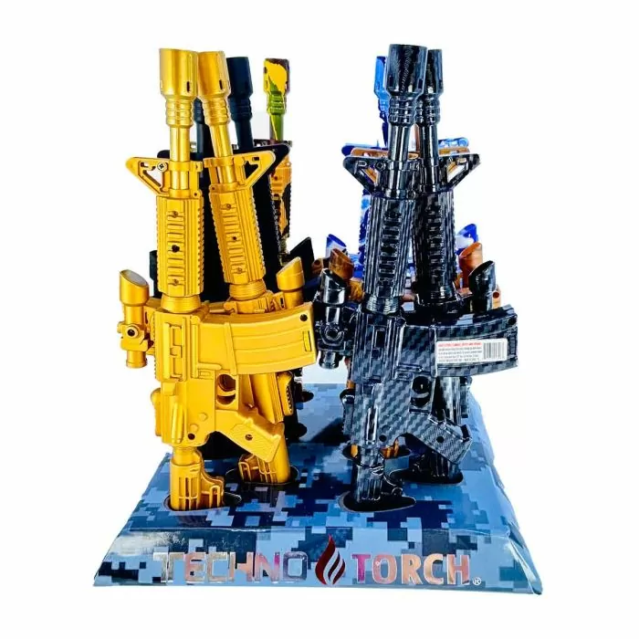Techno AR-15 Torch Lighters (L-500-A) | 9 inch | 12 Count Display product image