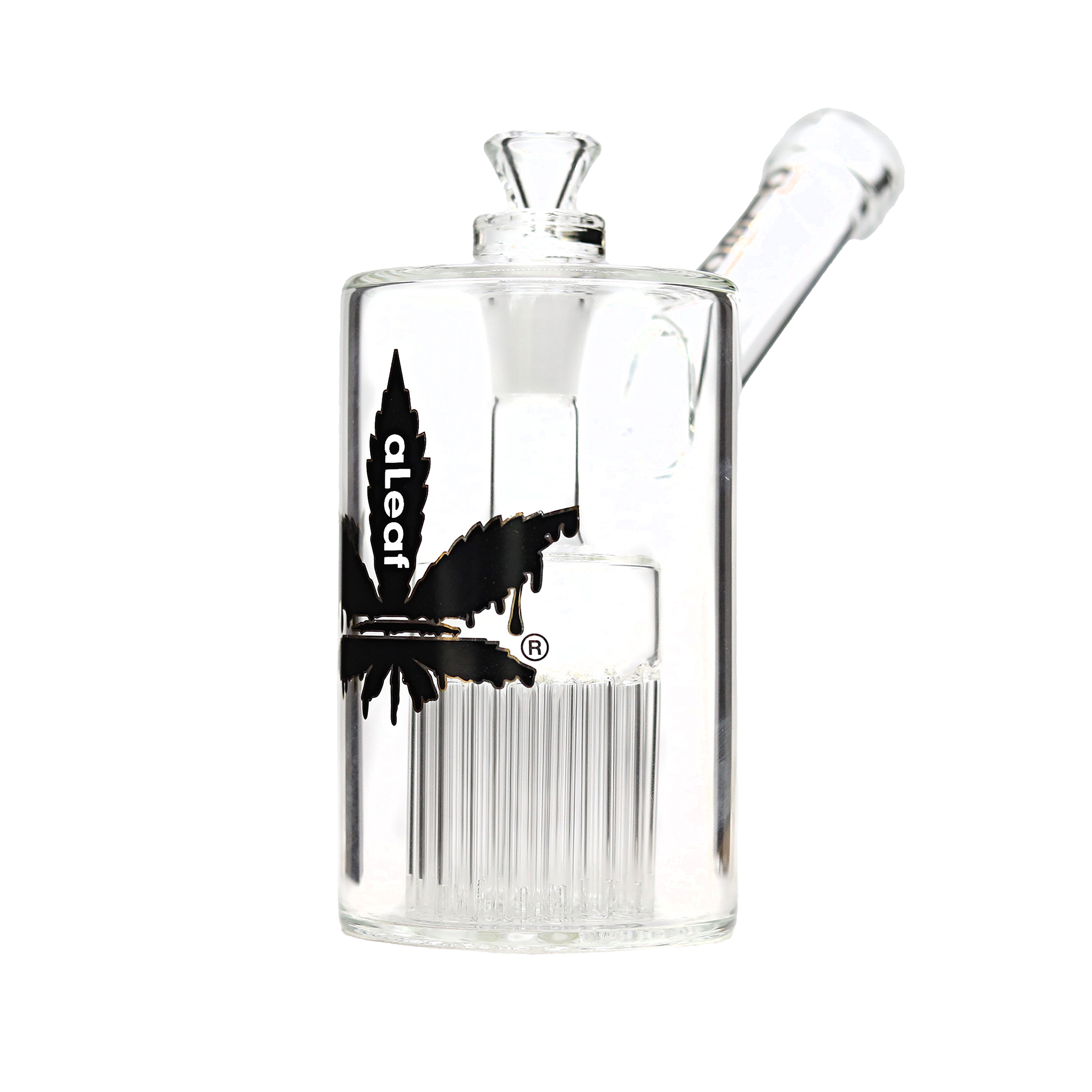 "THE CHUBBY" Tree Arm Perc Mini Waterpipe (AL6184) | 8 inch product image