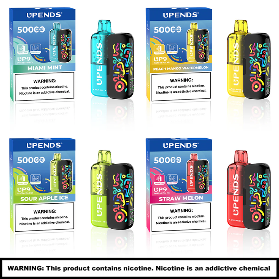 UPENDS 50K Disposables | 5% Nicotine | 50000 Puffs | 5 Count Display product image