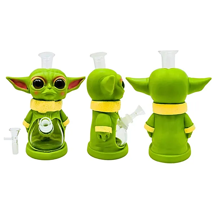 Baby Yodaa Silicone Waterpipe (H533) | 8.3 inches product image