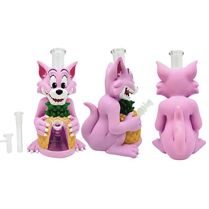 Talking Tom Silicone Waterpipe (H527) | 10.5 inches | Assorted Colors product image