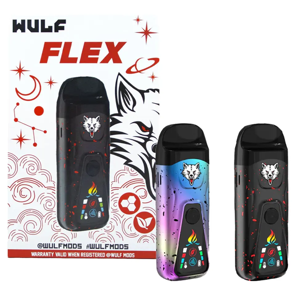 Wulf FLEX Dual Use Concenterate And Dry Herb Vaporizer Kit product image