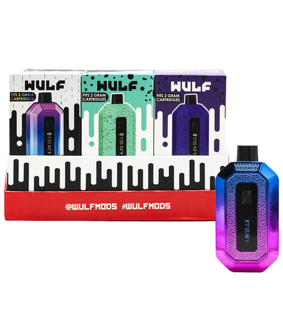 Wulf RECON 4G Dual Cartridge Vaporizer | 9 Count Display product image