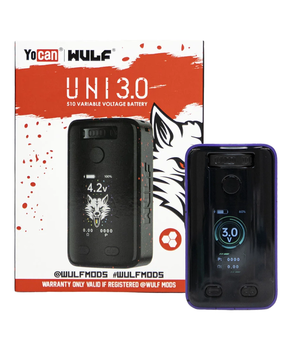 Wulf Uni 3.0 Universal 510 Variable Voltage Battery product image
