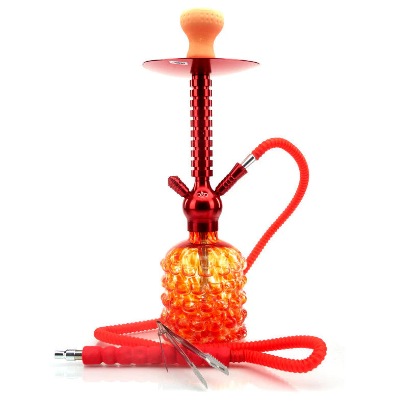 DUD Pineapple Bubby Hookah | 1 Hose | 20 inch | Assorted Colors product image