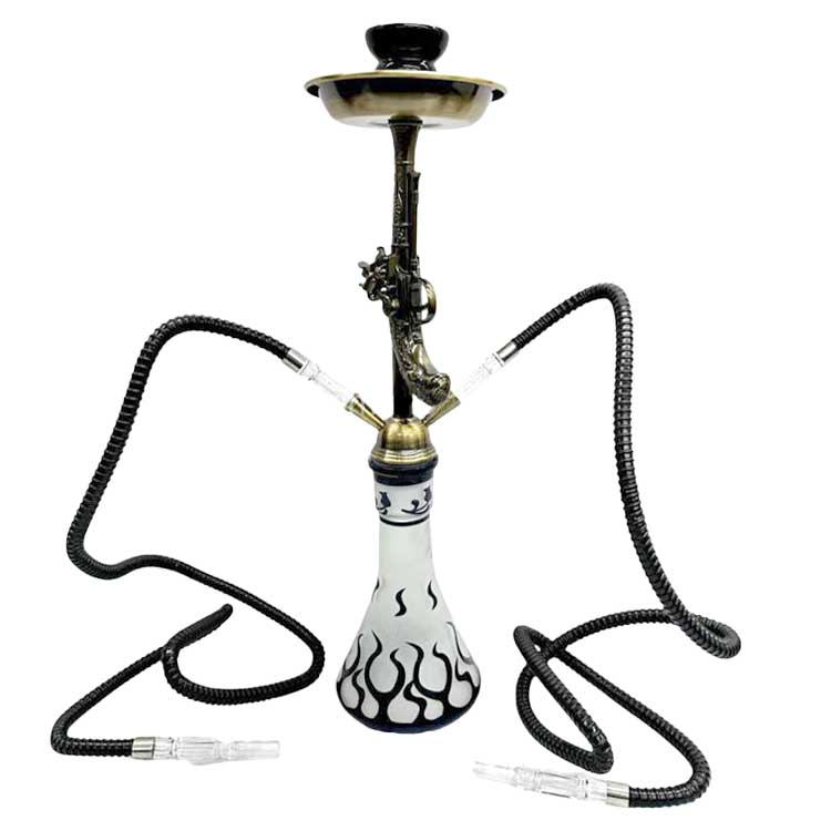 Zebra Wildwest 2 Hose Hookah | 29 Inches | Assorted Colors product image