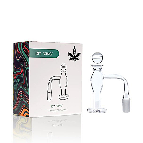 ALeaf Quartz Spinner Kit 14mm 90 Degree (ALD1052) | "KING" product image