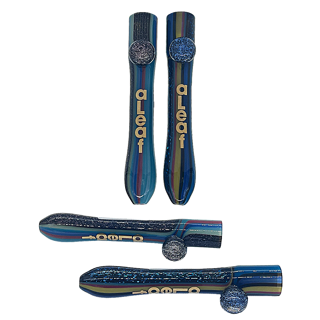 Aleaf Dicro Wiwag Shimmery Staright Chillum (ALHP5030) | Assorted Colors product image
