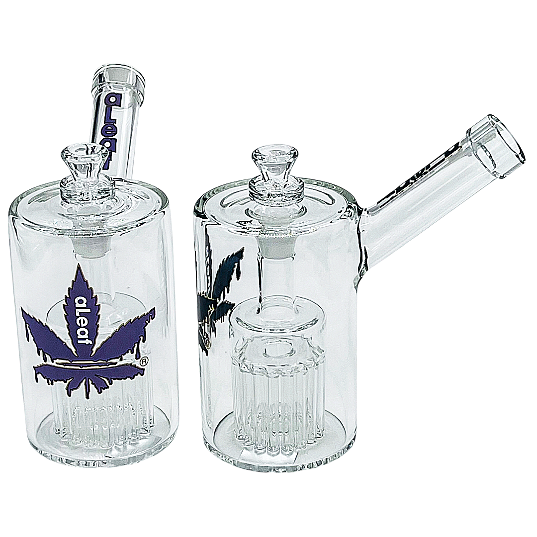 Aleaf "THE CHUBBY" Tree Arm Perc Mini Waterpipe (AL6184) | 8 inches | Assorted Colors product image
