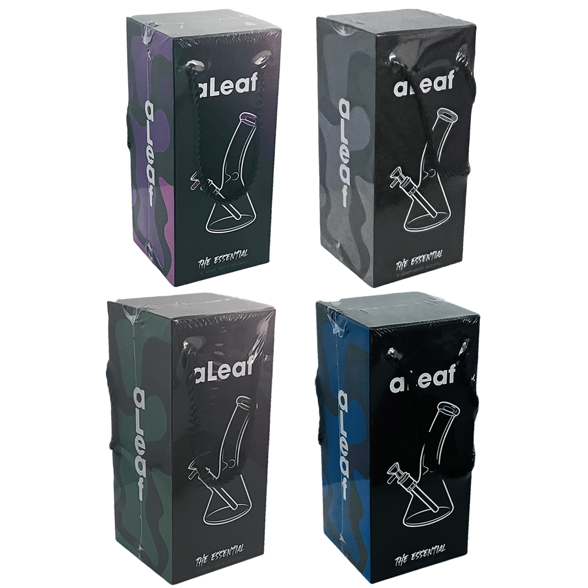 Aleaf "THE ESSENTIAL" Mini Bent Neck Waterpipe (AL6230) | 8 inches product image