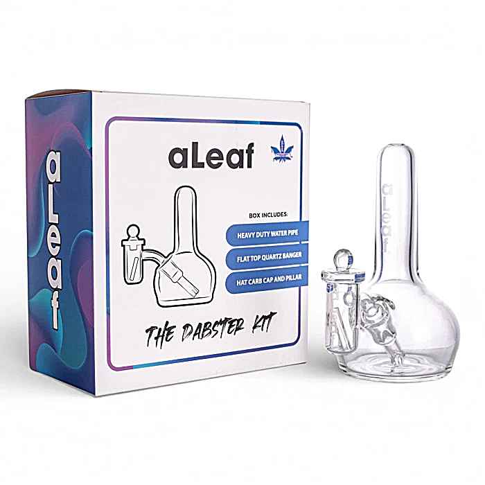 Aleaf The Dabster Kit With Hat Carb Cap And Pillar (ALD1056) | 6 inches product image