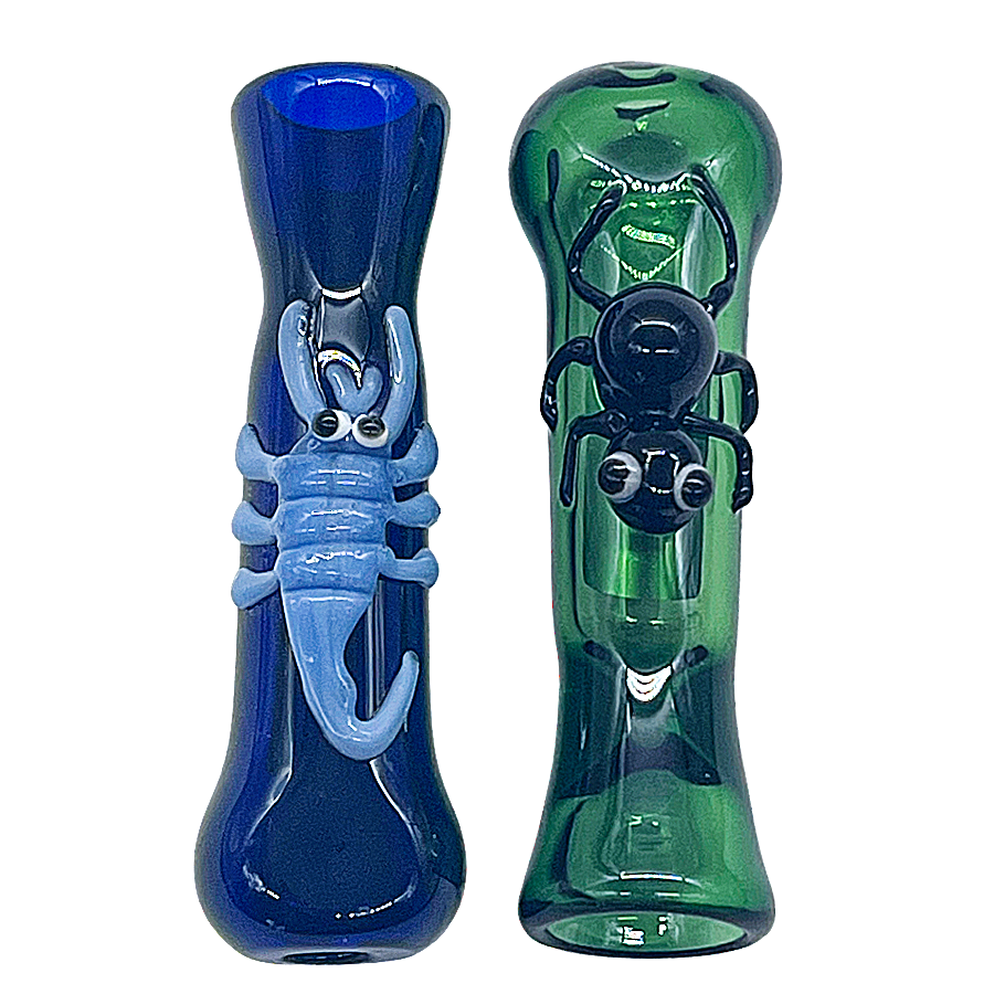 Apex Full Color Hand Painted Fancy Design Chillum | 4 inch | Assorted Designs - image 1 of 2