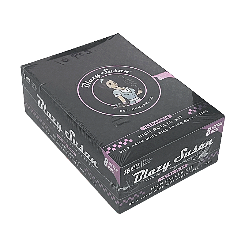 Blazy Susan Black Ultra Thin High Roller Kit | 8 Meter | 16 Count Display product image