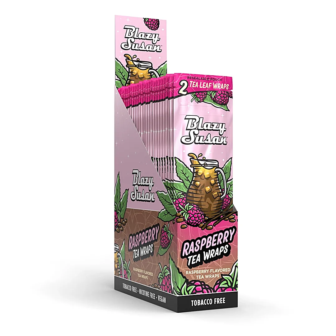 Blazy Susan Tea Wraps | 2 Pack | 25 Count Display product image