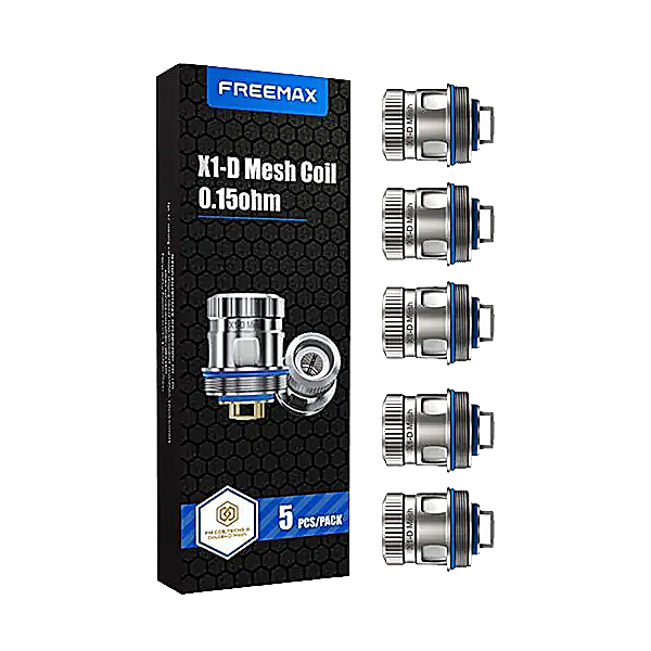 FreeMax X1-D Replacement Mesh Coils | 5 Pack product image