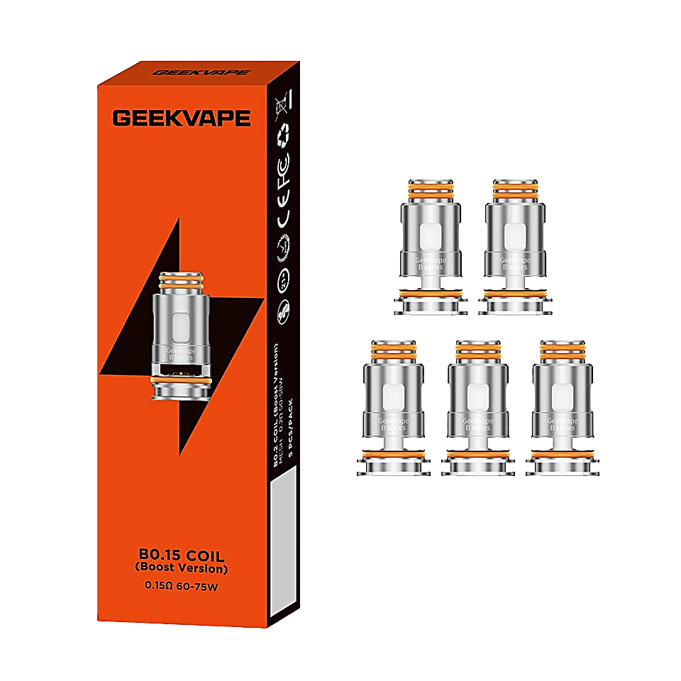 Geekvape B-Series Boost Version Coil | 0.15ohm | 5 Pack product image