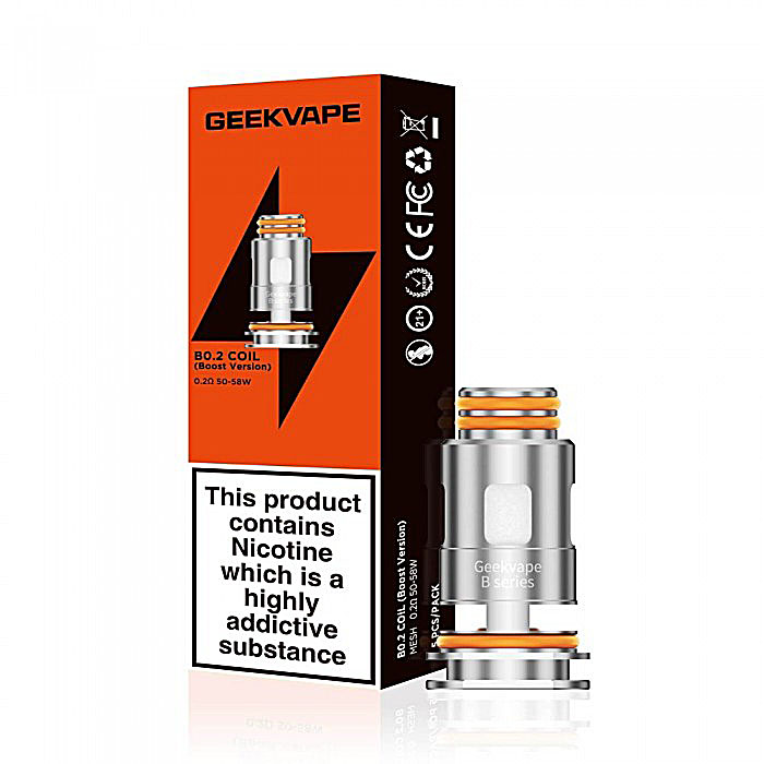 Geekvape BO.2 Boost Version Coil | 0.2ohm | 5 Pack product image
