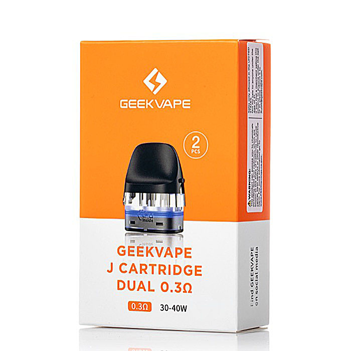 Geekvape J Dual Cartridge | 0.3ohm | 2 Pack product image