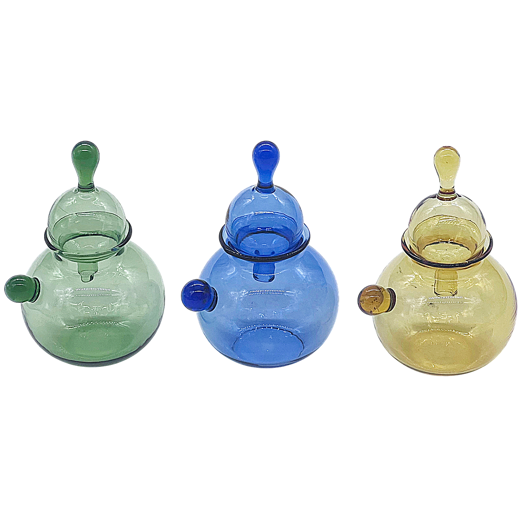 Glass Carb Cap With Stand (CCG-157) | Assorted Colors product image