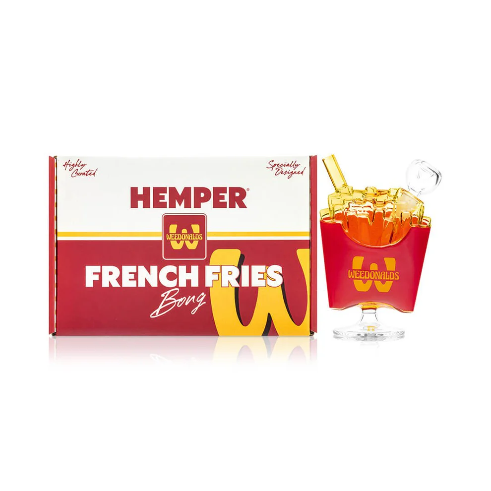 HEMPER Weedonalds French Fries Waterpipe (PWH12) | 5.7 inches product image