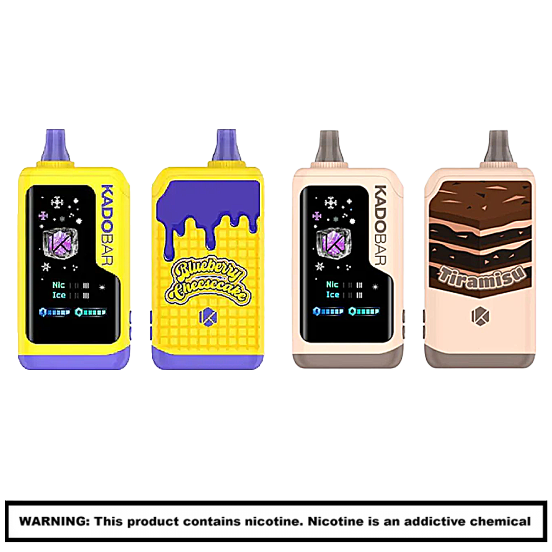 Kado Bar Dessert Edn Nic+Ice Control Disposable | 5% Nicotine | 40000 Puffs | 5 Count Display product image