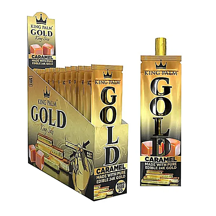 King Palm Cones GOLD | King Size | 1 Pack | 15 Count Display product image