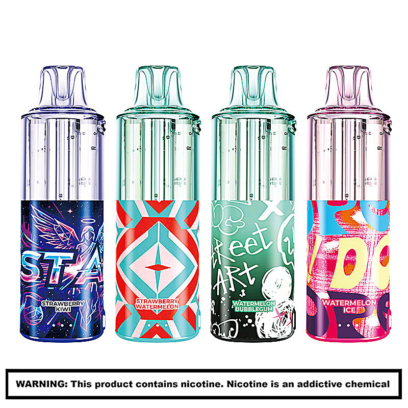 LOST ANGEL Smart Pod Disposable Pods (Built In USA) | 5% Nicotine | 40000 Puffs | 5 Count Display product image