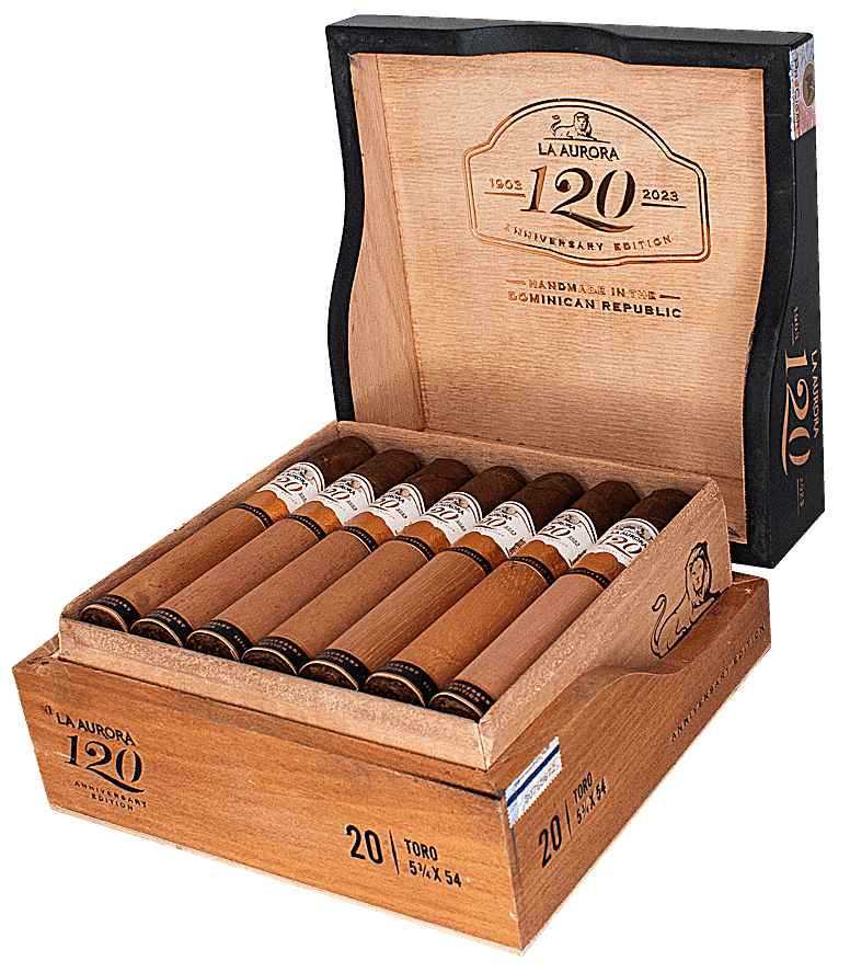 La Aurora 120 Aniversario Toro | 20 Count Display product image