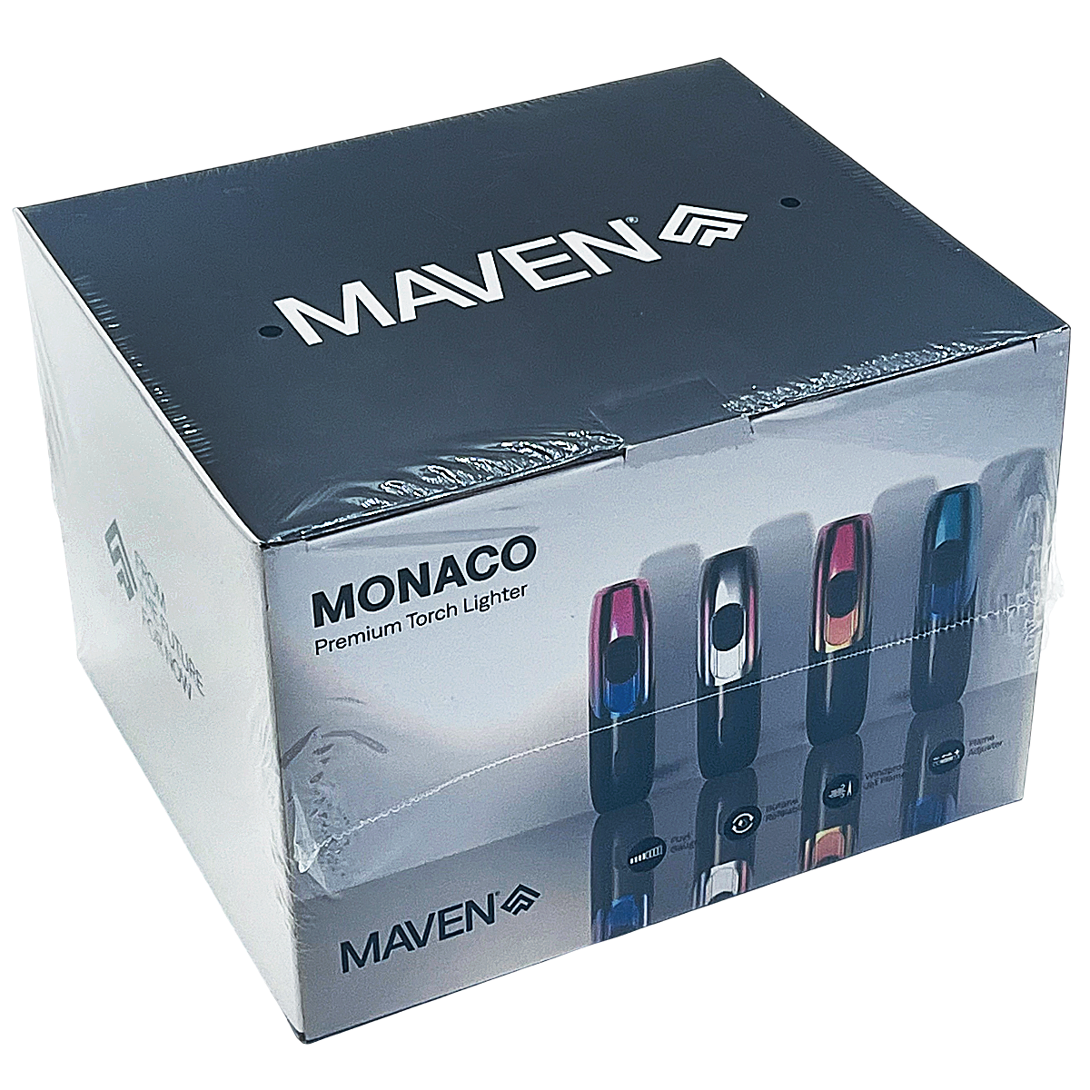 Maven MONACO Premium Torch Lighters (99-D615) | 9 Count Display - image 2 of 2
