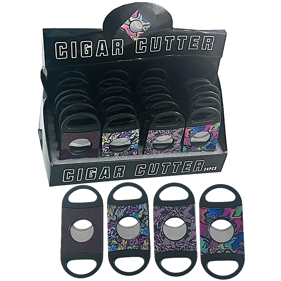 Mixed Designs Cigar Cutter (CG-120) | 24 Count Display  product image