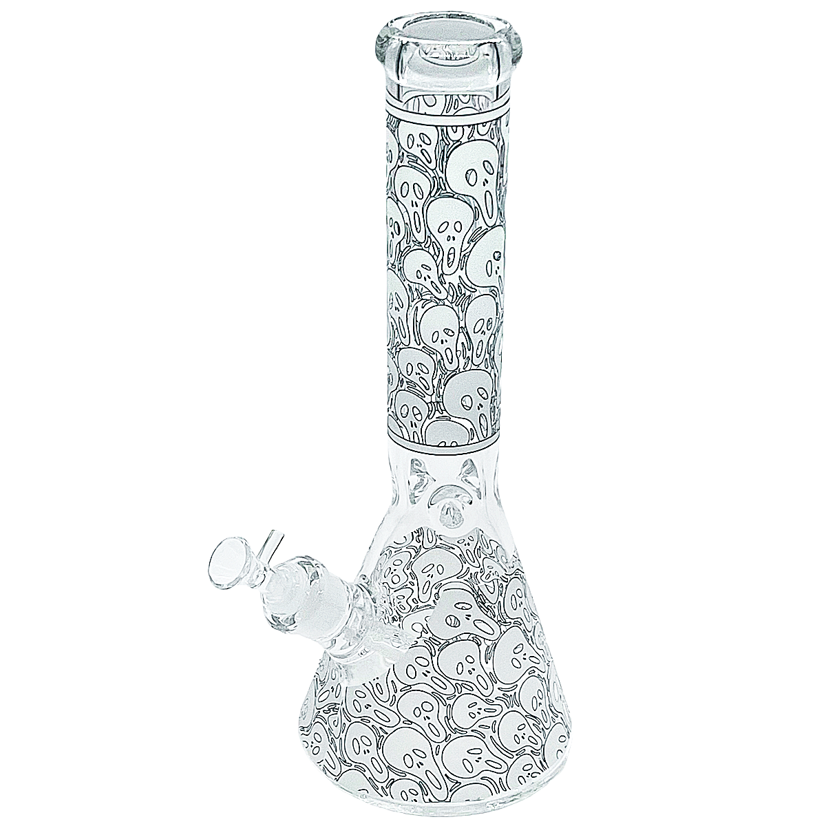 Mixed Printed Designs Heavy Beaker Waterpipe (RMP101) | 13 inches | Assorted Colors - image 2 of 2
