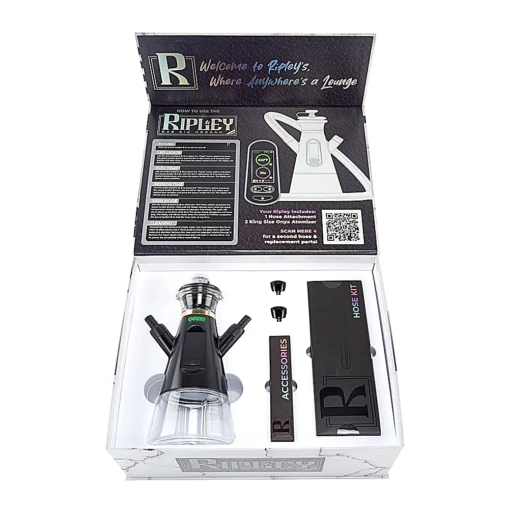 Ooze RIPLEY Dab Rig Hookah | 2400mah product image