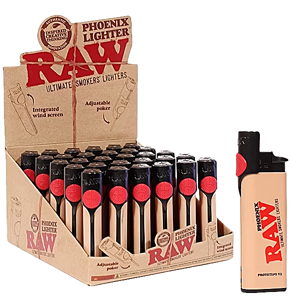 RAW Phoenix Lighter | Classic | 30 Count Display product image