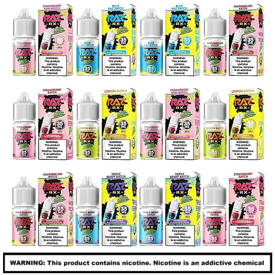 RAZ-RX E-Liquid Salt Nicotine 30ml (Batch Edition) product image