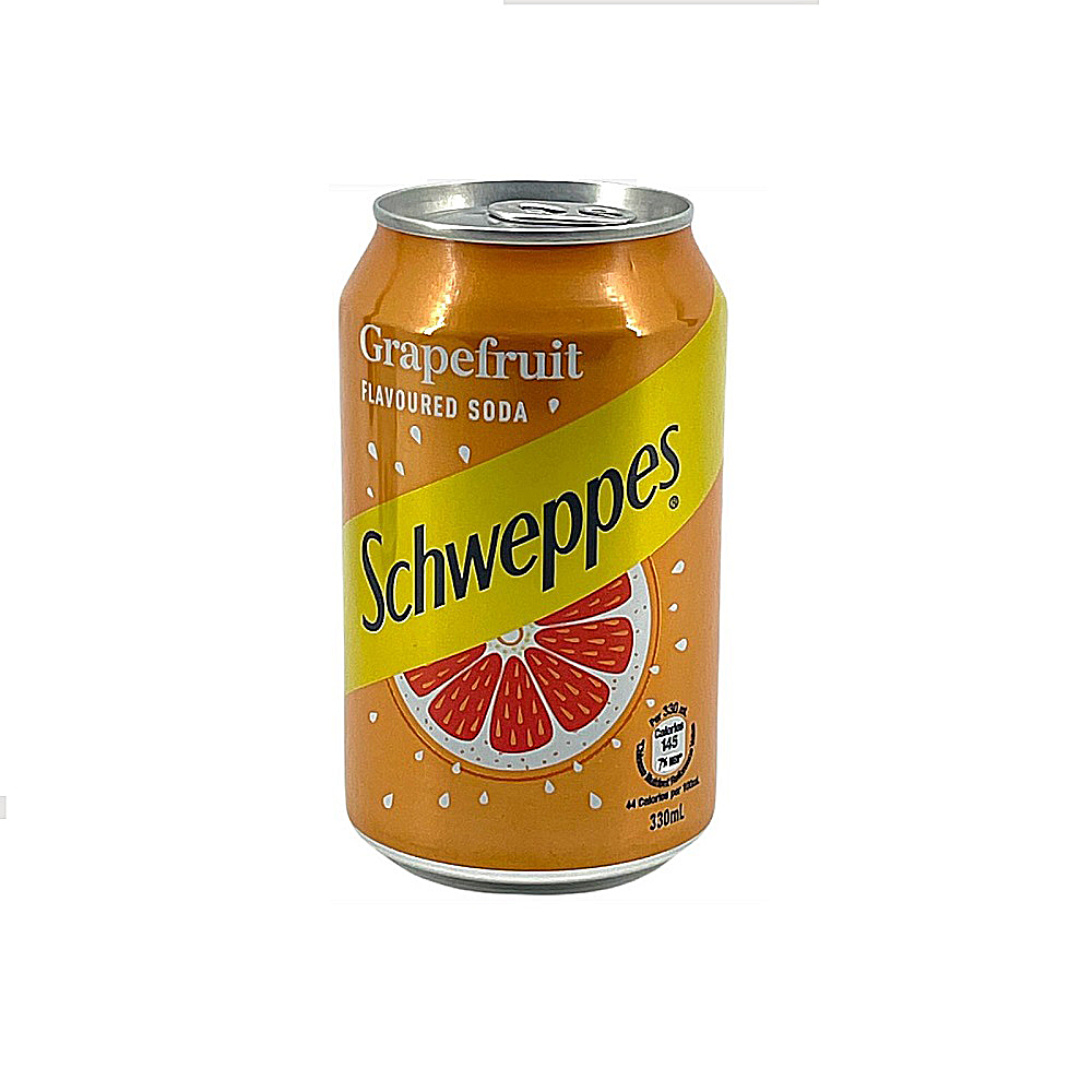Schweppes Grapefruit Soda Can | 330ml product image