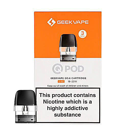 Sonder Q Replacement Pods By Geekvape | 3 Pack | 0.6ohm product image