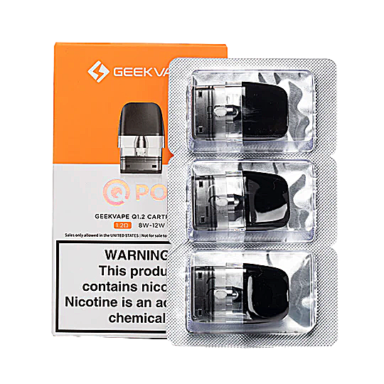 Sonder Q Replacement Pods By Geekvape | 3 Pack | 1.2ohm product image