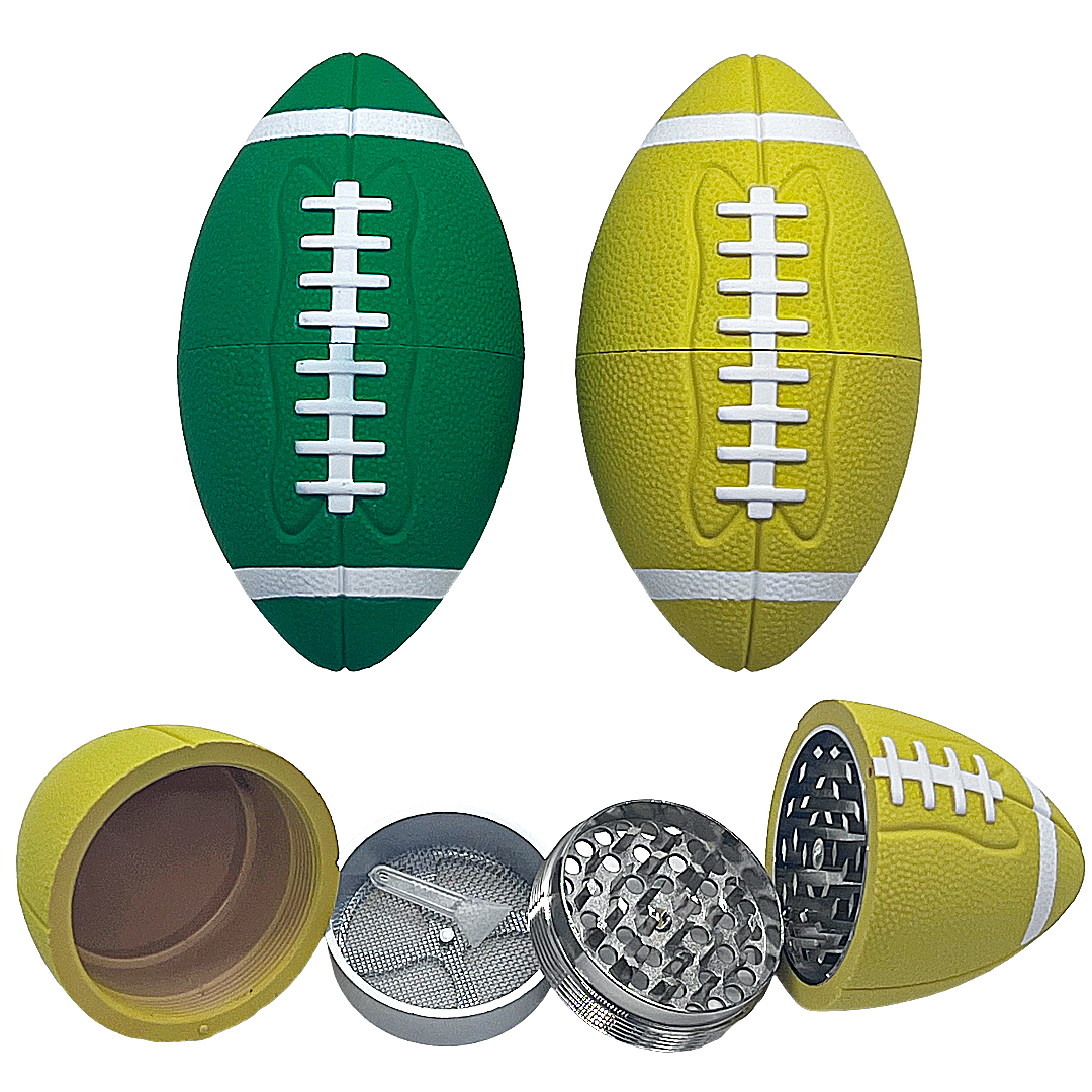 Stallion Football Line 4 Part Grinder | 40mm | Assorted Colors product image