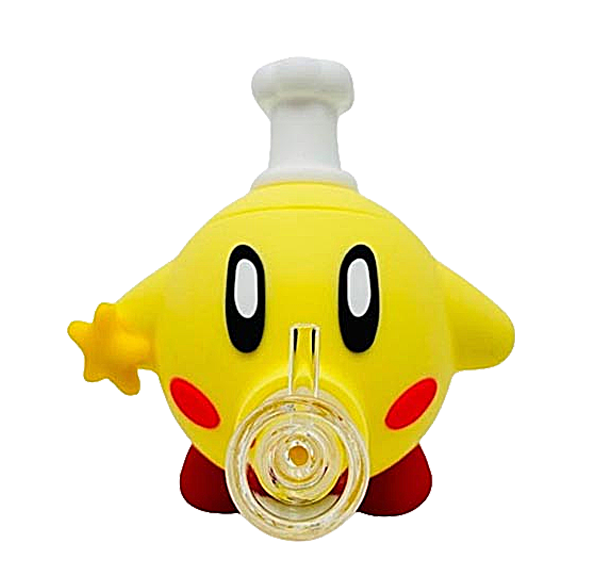 The Puff Knight Silicone Waterpipe (SL5099) | 7 inch product image