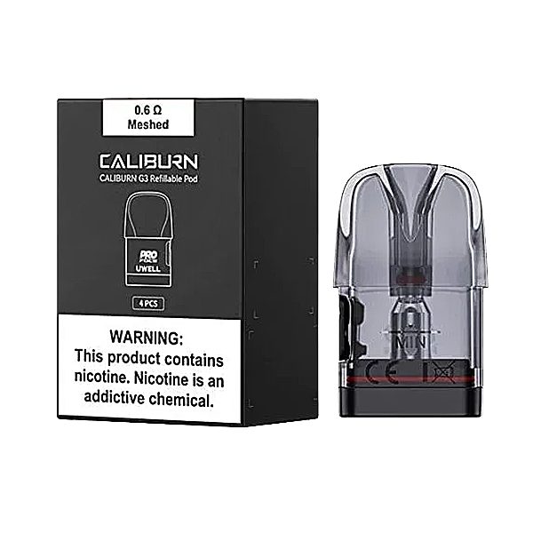 Uwell Caliburn G3 Replacement Pods | 4 Pack | 0.6 Ohm product image