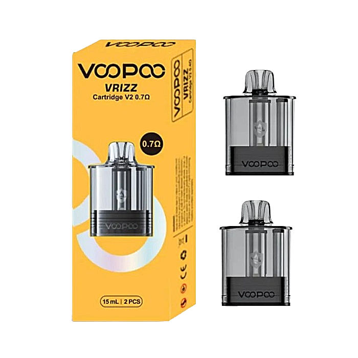 VRIZZ V2 Cartridge By Voopoo | 0.7ohm | 2 Pack | 15ml product image
