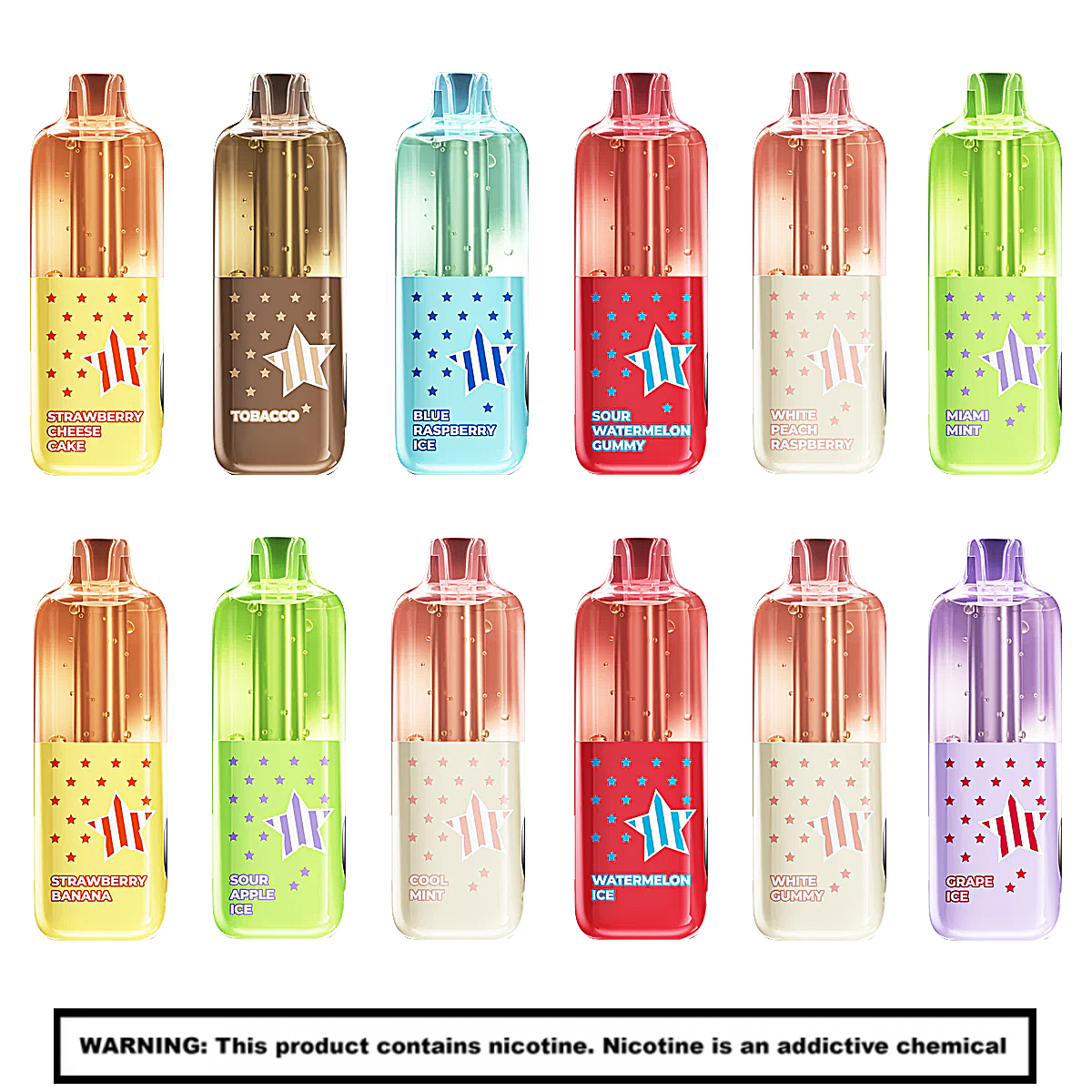 Whatabar Linko 40k Disposables | 5% Nicotine | 40000 Puffs | 5 Count Display product image