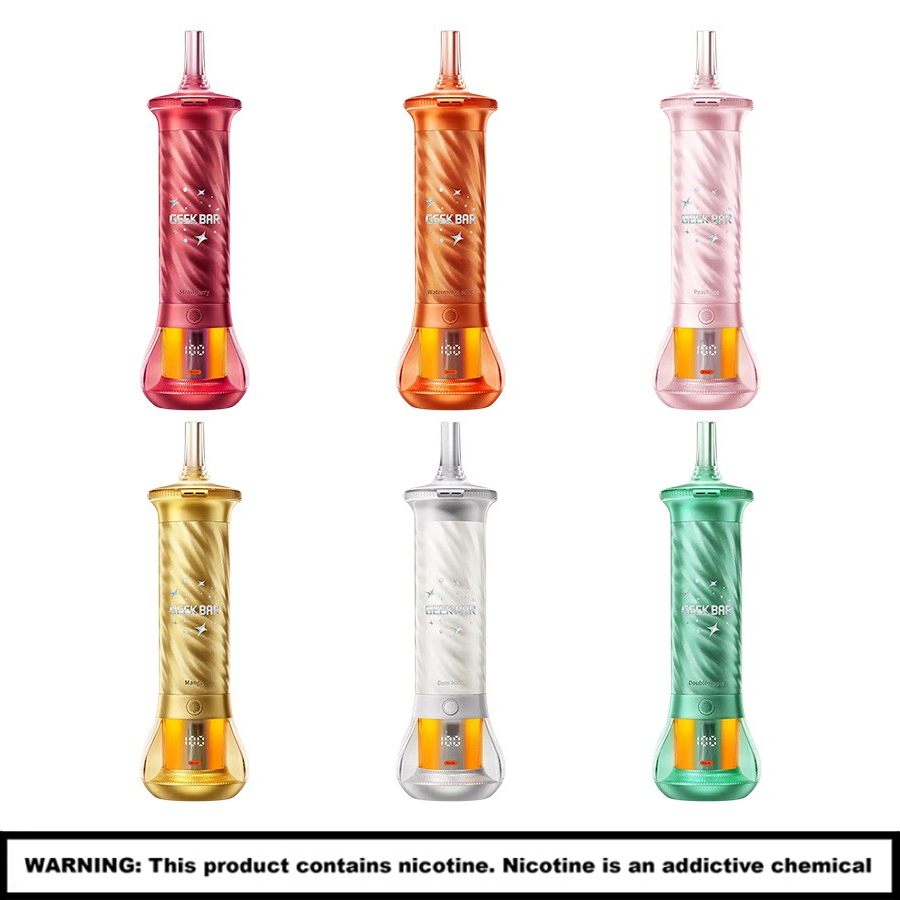 Geekbar BURJ Disposables | 5% Nicotine | 80000 Puffs | 5 Count Display product image