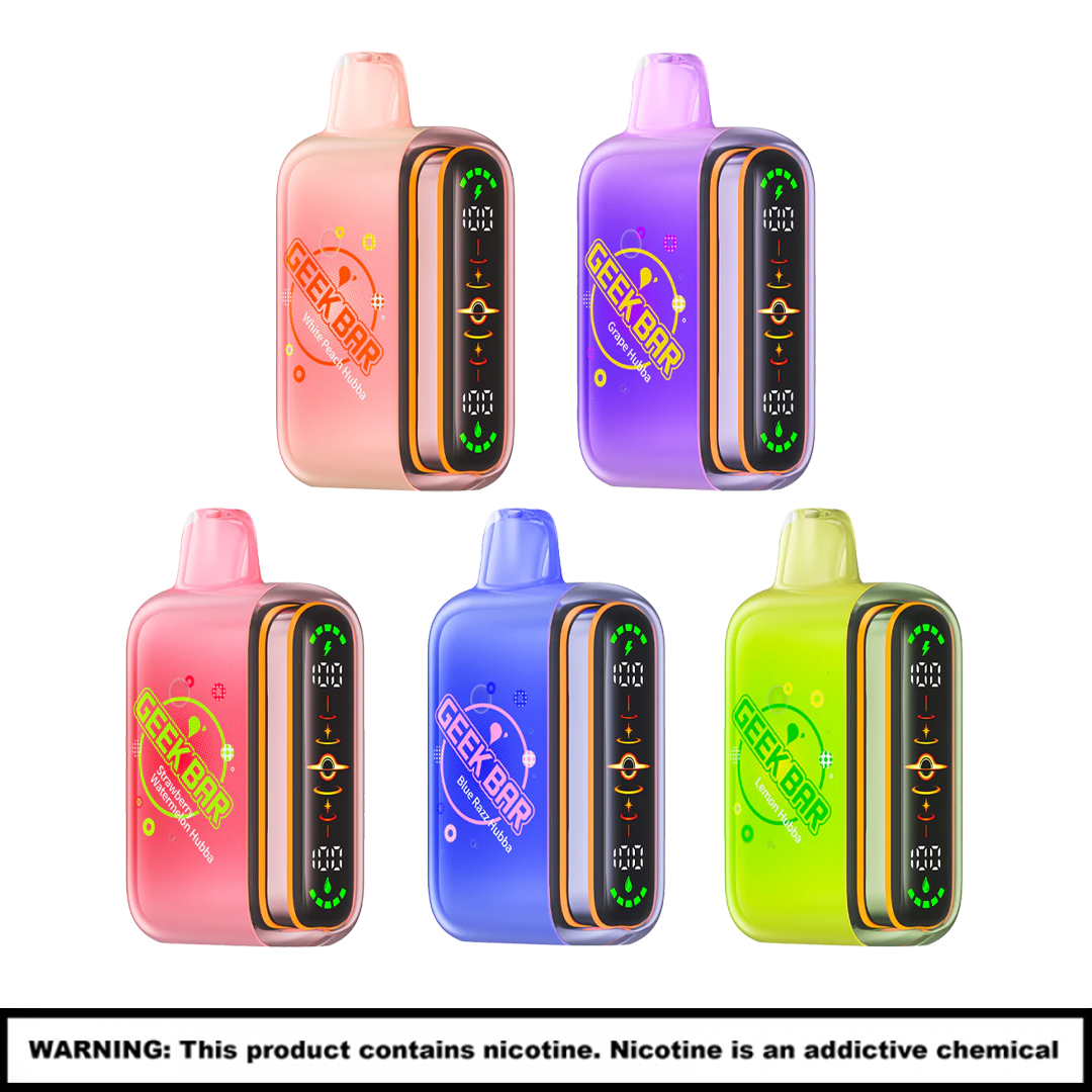 Geekbar Pulse 2 Disposables | 5% Nicotine | 15000 Puffs | 5 Count Display product image