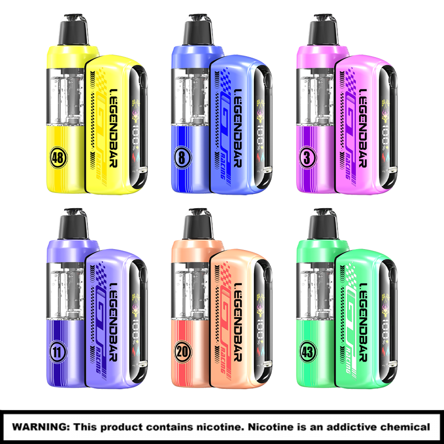 KANGVAPE LEGENDBAR Disposable Kits | 5% Nicotine | 50000 Puffs | 5 Count Display product image