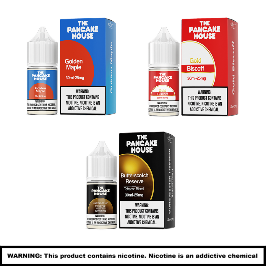 The Pancake House Salt Nicotine E-Liquid 30ml product image