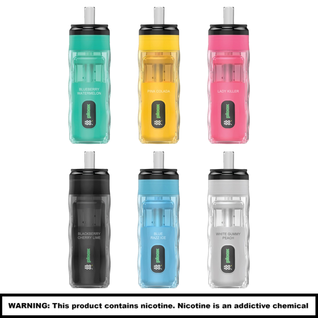 Ploox Mini Hookah Disposables (Built In USA) | 5% Nicotine | 25000 Puffs | 5 Count Display product image