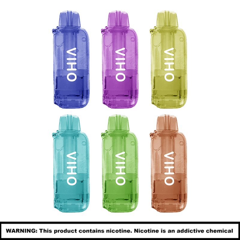 VIHO SHADOW Disposable Pods | 5% Nicotine | 75000 Puffs | 5 Count Display product image